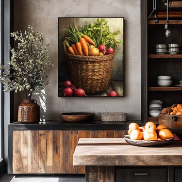 Peinture avec des Fruits et Légumes